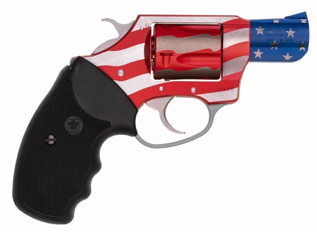 CHARTER ARMS OLD GLORY .38 SPL. ALUMINUM 5 SHOT 2IN FIXED STANDARD RED WHITE BLUE 23872 - Win Repeating Arms Promotion